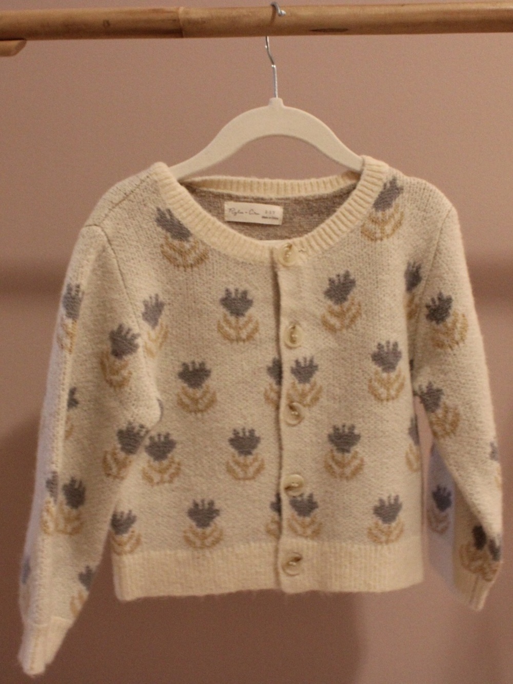 Rylee + Cru Tulip Cardigan (2-3Y)